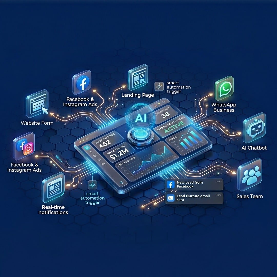 CRM and AI Business Automation for Companies